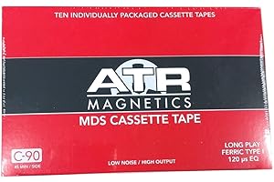 ATR Magnetics C-90 Ferric Cassette: Capture Your Memories with High Fidelity