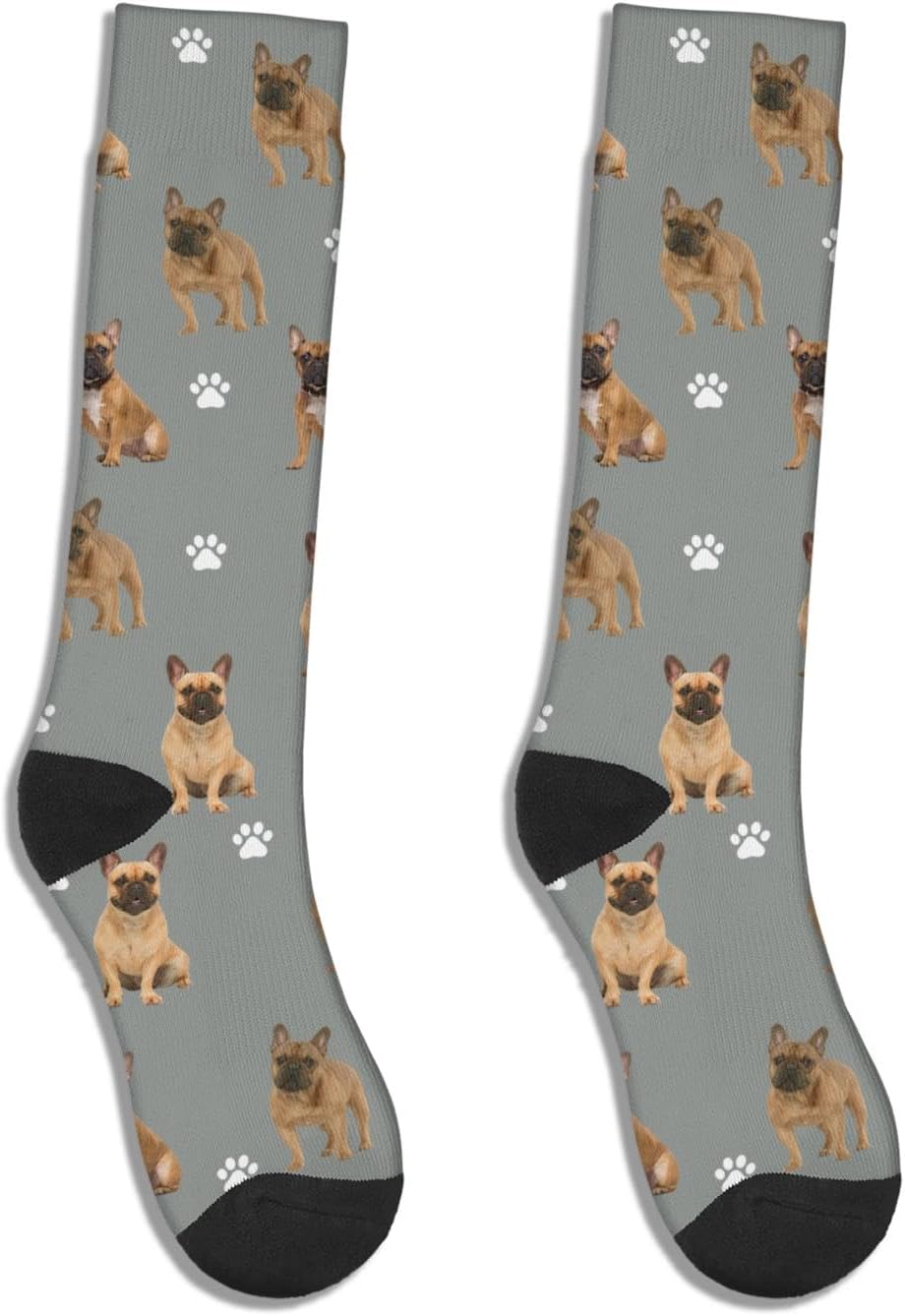 Funny Dog Crew Socks,Cute Dog Athletic Running Socks for Men Women - Image 4