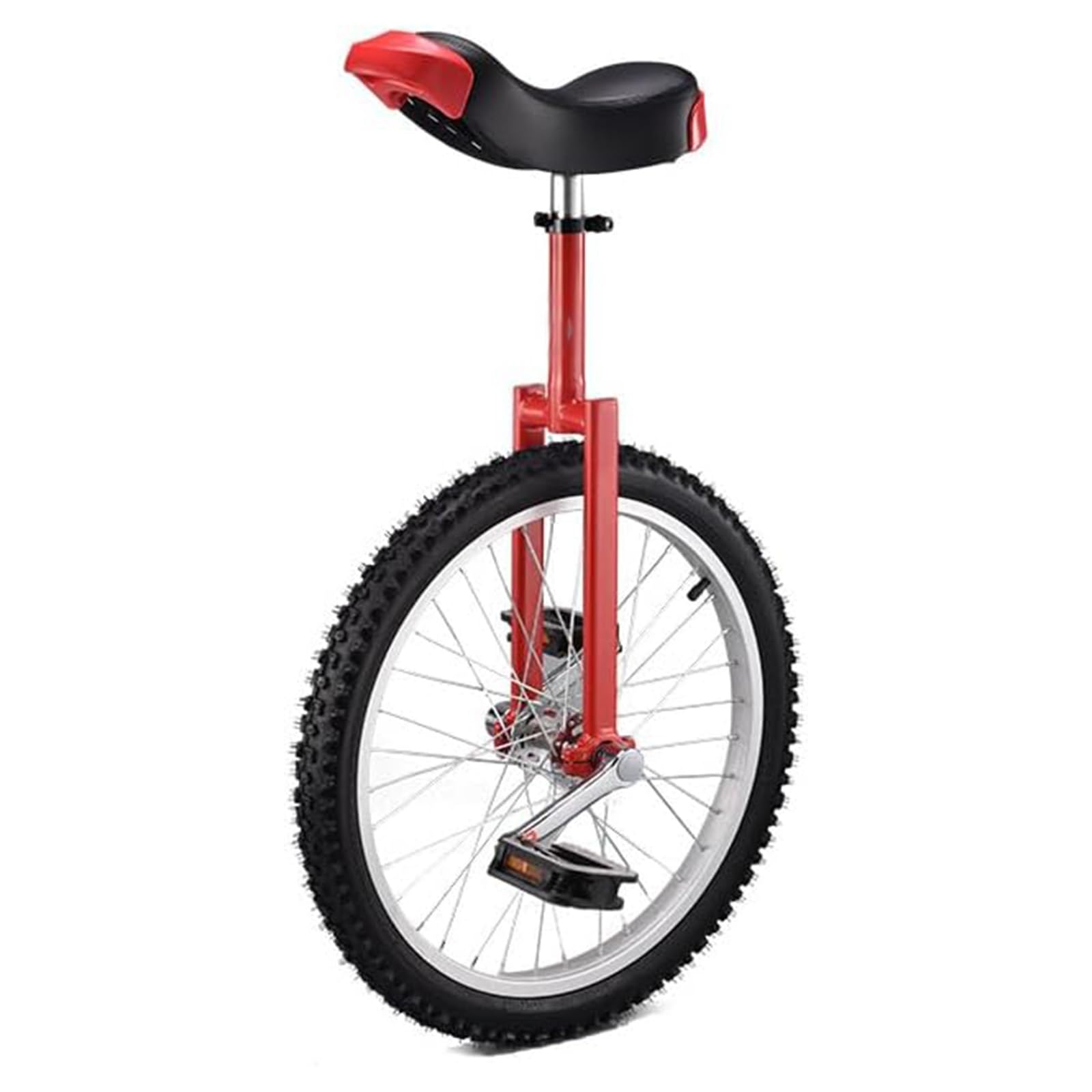 Monocycle avec siège réglable et pneu étanche pour fitness et exercice en plein air