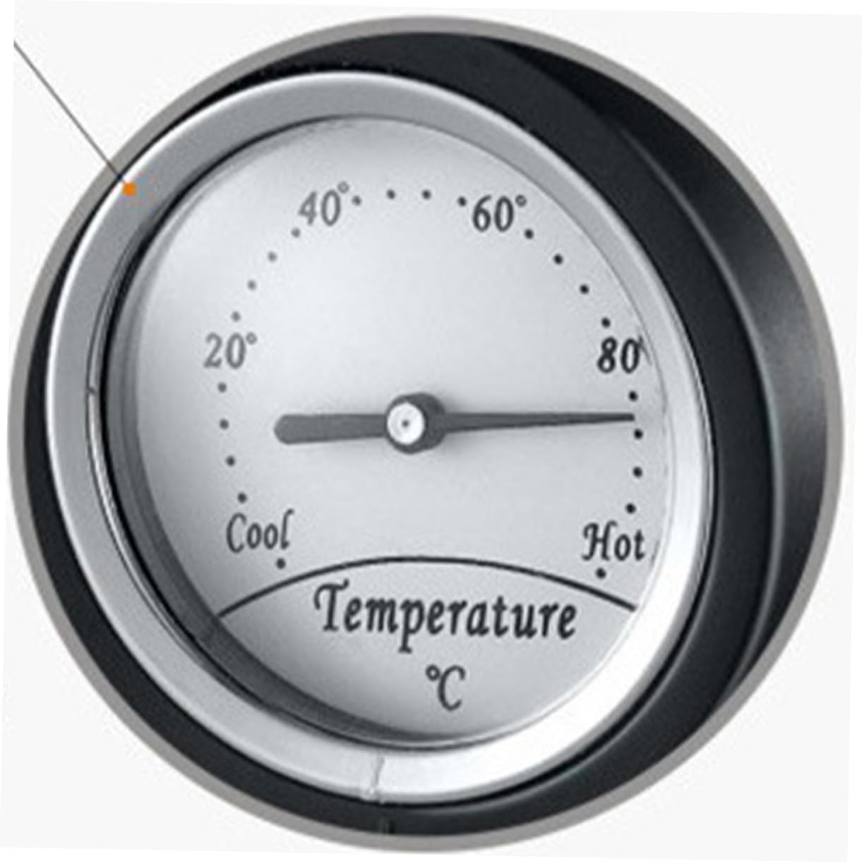 OFFSCH Pointer Thermometer Liquid Thermometer for Hot Water Saunas and Oil Tanks Easy to Read Dial Temperature Range