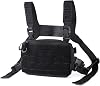 Chest Rig MOLLE CompatibleAdjustable Size Chest Bag, Survival Game Equipment, Tactical Body Bag