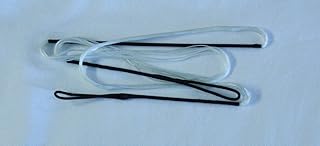 60X Custom Strings White 16 Strand Dacron B50 Longbow Bowstrings Bow (Multiple Sizes) (69 INCH)