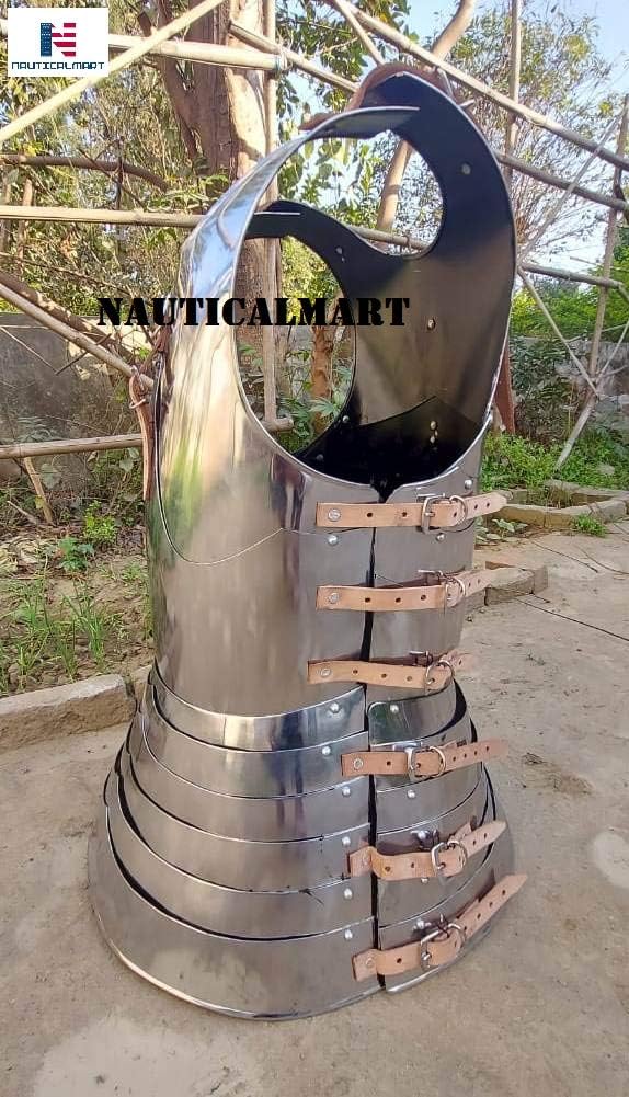 Medieval LARP Fantasy Costume Steel Armour Cuirass Breastplate