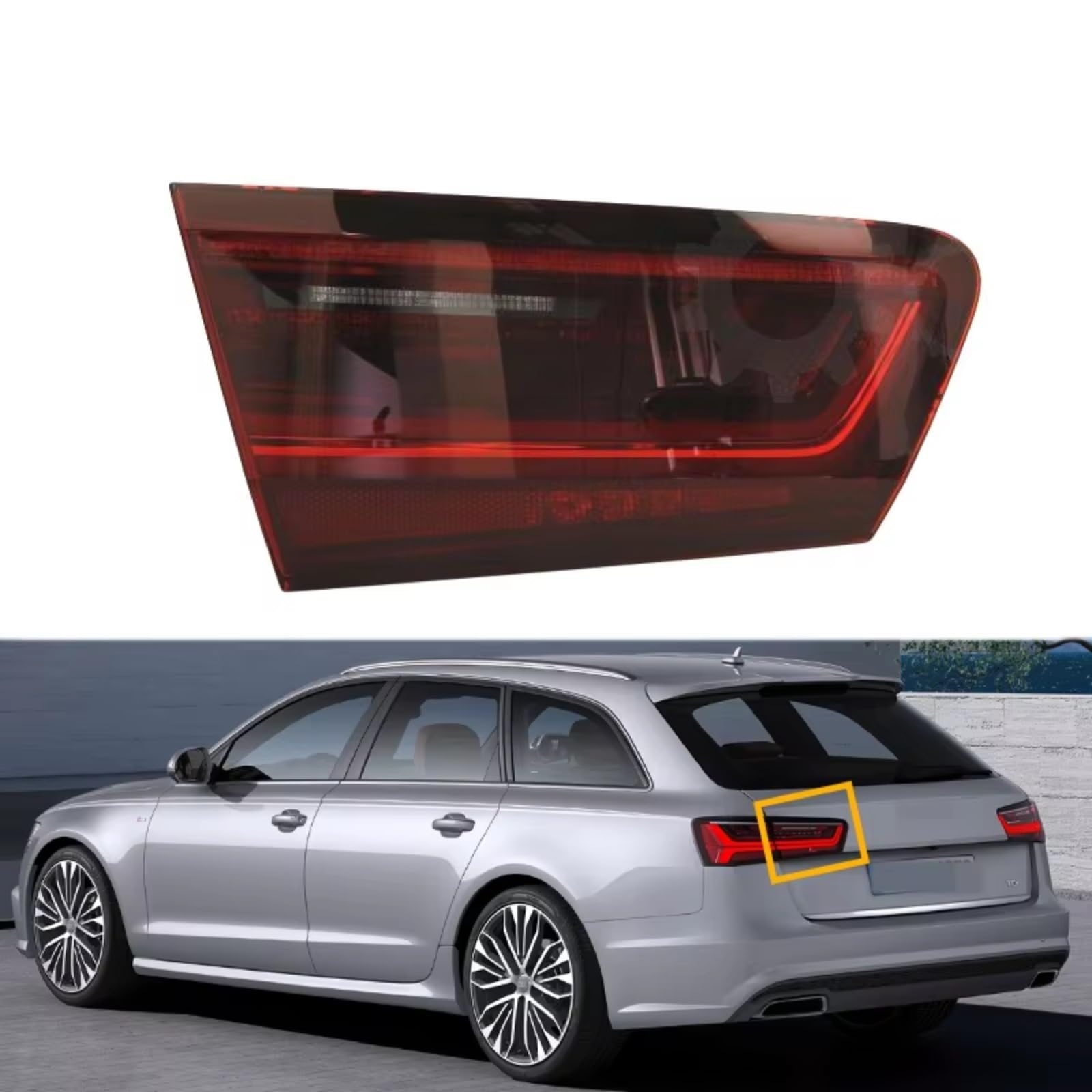 Auto Luce Posteriore Coda Dinamica Indicatori Direzione Lampada Luci Retromarcia 4G5945093E 4G5945094E Compatibile Con A6 C7 2014 2015 2016 2017 2018 fari posteriori auto