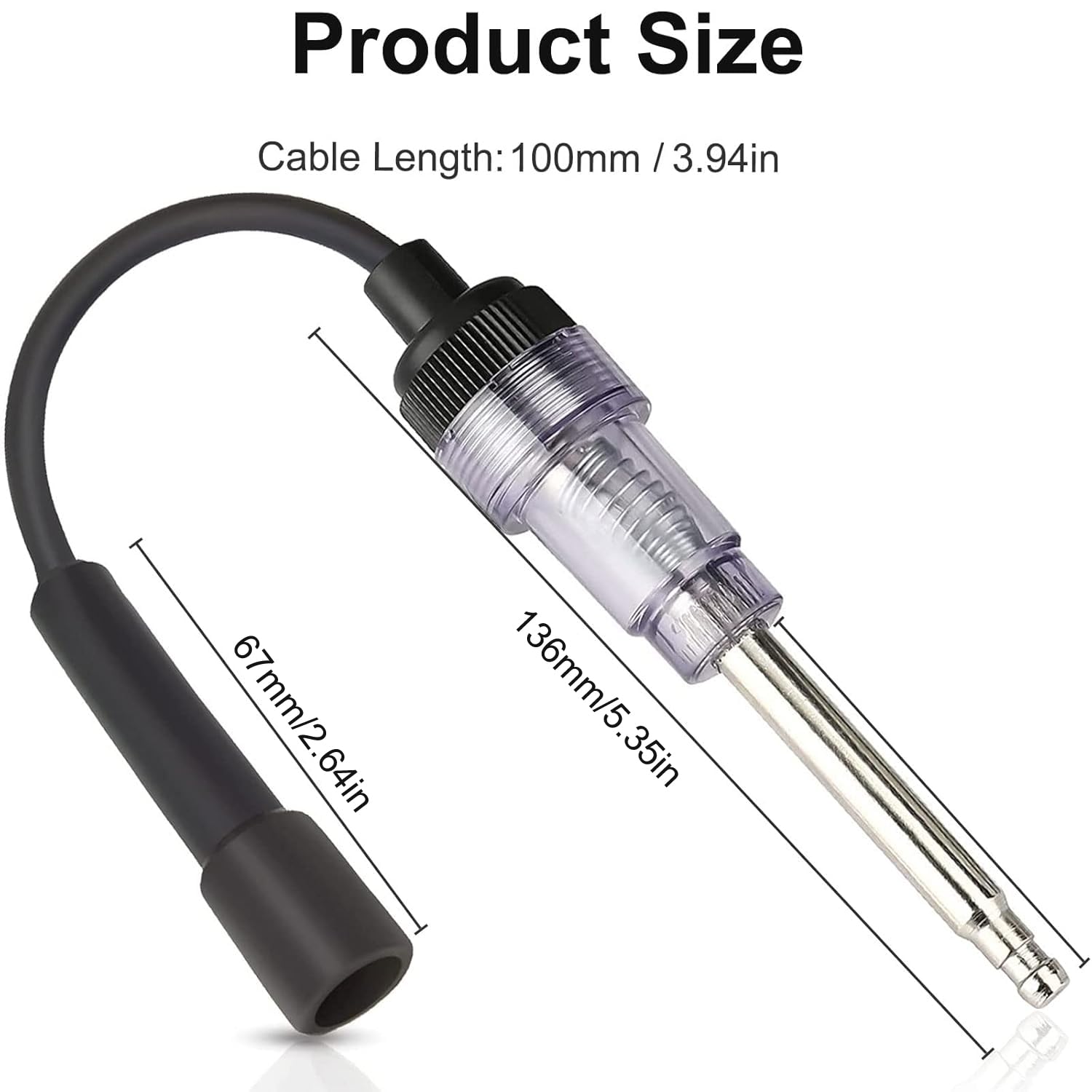 Greluma 1 Pezzo Tester per candele in linea, tester per accensione motori plug-in, accessori esterni per auto, automobile, tosaerba, strumento di verifica del motore e di diagnostica dell'indotto
