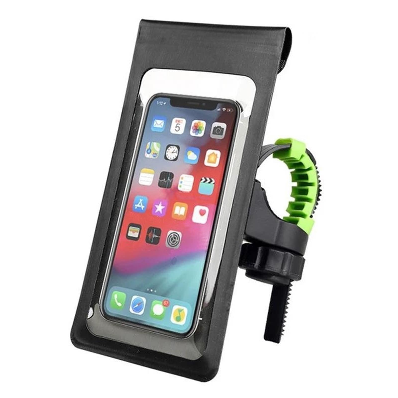 Étui Étanche pour Téléphone De Vél Rotation À 360° pour Écran Tactile Support Guidon Supports Rétroviseur Moto