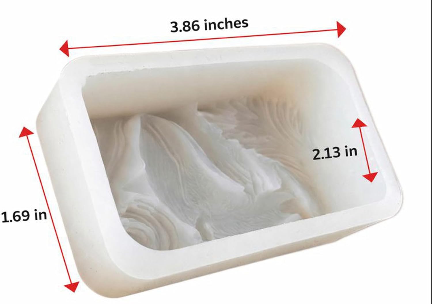 Whale Silicone Soap Mold – 3D Ocean Design, Professional Soap & Candle Making Mold, Flexible Silicone Craft Mold for Soap, Candles, Resin & DIY Projects
