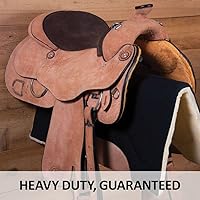 Vista 3 de EASY-UP Soporte para sillín con barra de almohadilla para entusiastas de los caballos Soporte de pared para sillín de alta resistencia Estante