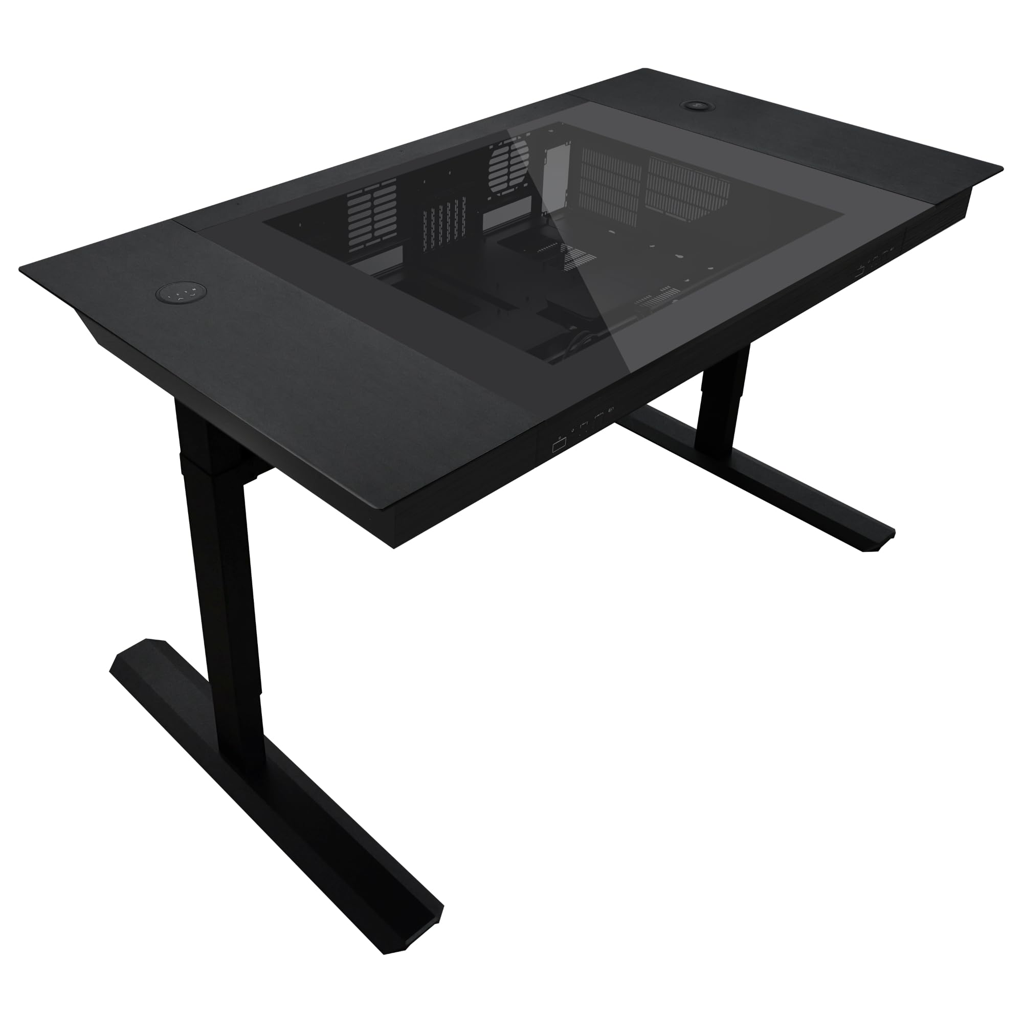 LIUです。 Amazon.com: Lian Li DK-07X Motorized Standing Desk - Supports Dual