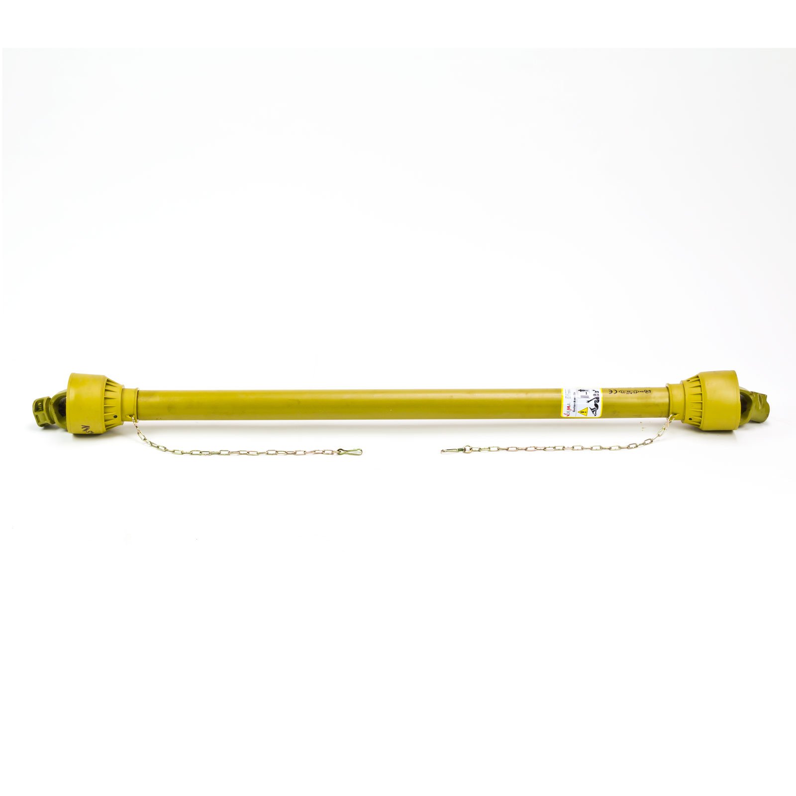 DEMA Gelenkwelle/Zapfwelle 160-235 cm, robust, für Traktoren bis 35 PS, 1 3/8" – 6 Zähne, max. Drehmoment 460 Nm, inklusive Schutz und Schmiernippel