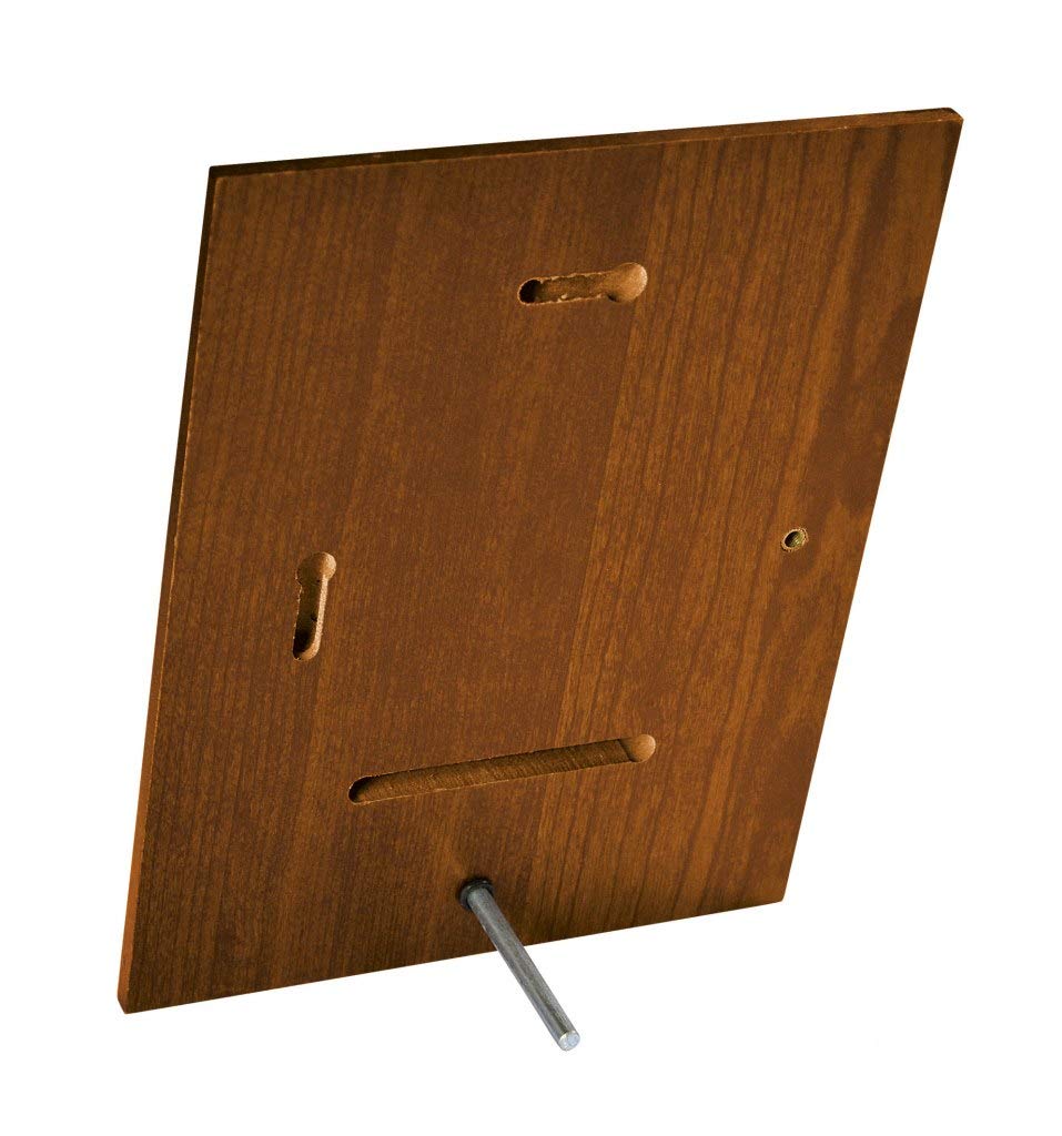 Crest Rettangolare in legno Mdf Chiaro cod.EL35403 cm 18x23x1,5h by Varotto & Co.
