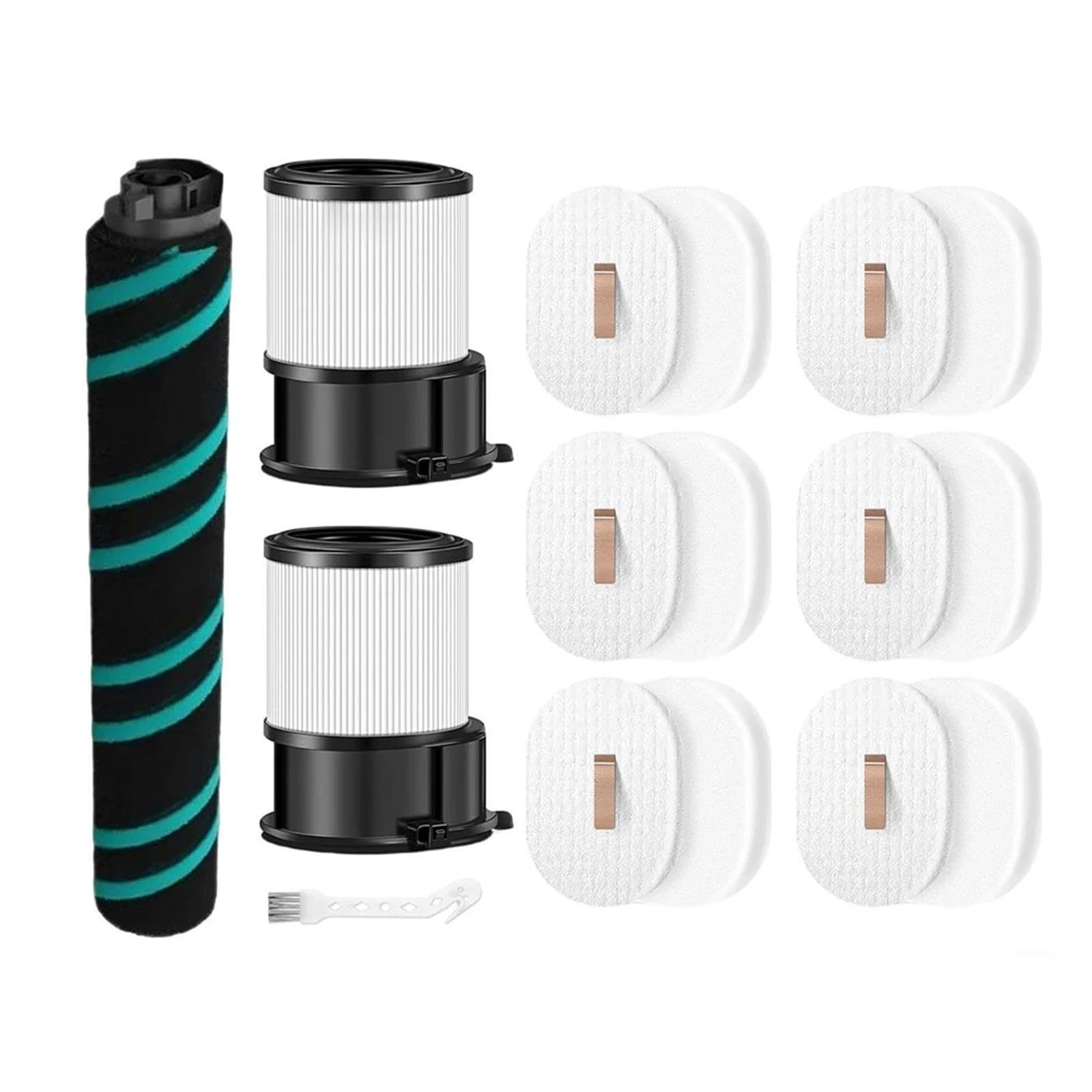 Kit De Filtros De Cepillo De 16 Piezas, Compatible Con Shark IP1251 IP3251