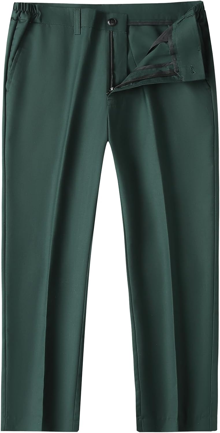 Lamgool Boys Tuxedo Suit 3 Piece Slim Fit Set with Blazer Jacket Vest Pant Kids Formal Outfit for Wedding Prom Size 6-20 - Image 6