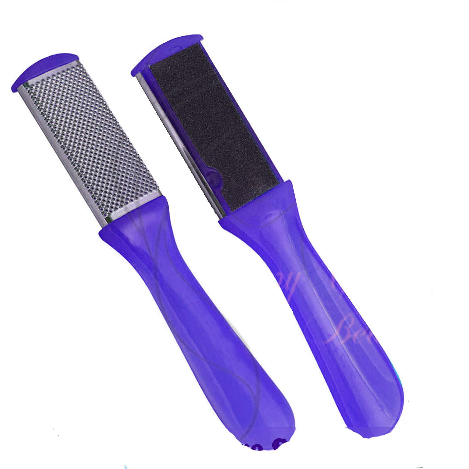 YNR Foot Rasp Double-Sided Foot File Pedicure Rasp Foot Rasp for Hand Feet Care Removing Dead Skin Tools (Purple)
