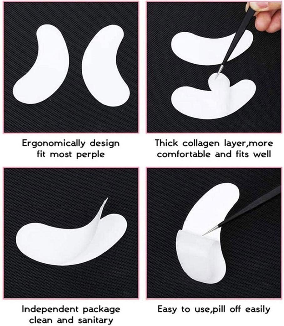 Lash Lift Kit Eyelash Curling Eye Pads Set Lash Eyebrow Lamination Kit with Under Eye Patch for Home Salon: Kitchen & Dining