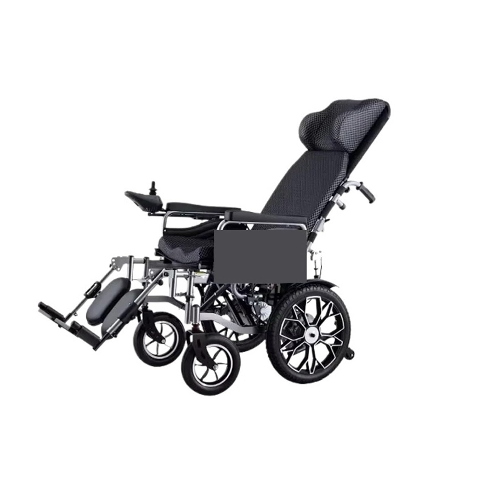 Sedia A Rotelle Elettrica Scooter For Mobilità A Quattro Ruote Pieghevole Completamente Automatico Intelligente For Anziani For Disabili Mobilità Confortevole Fluida(Rose Red)