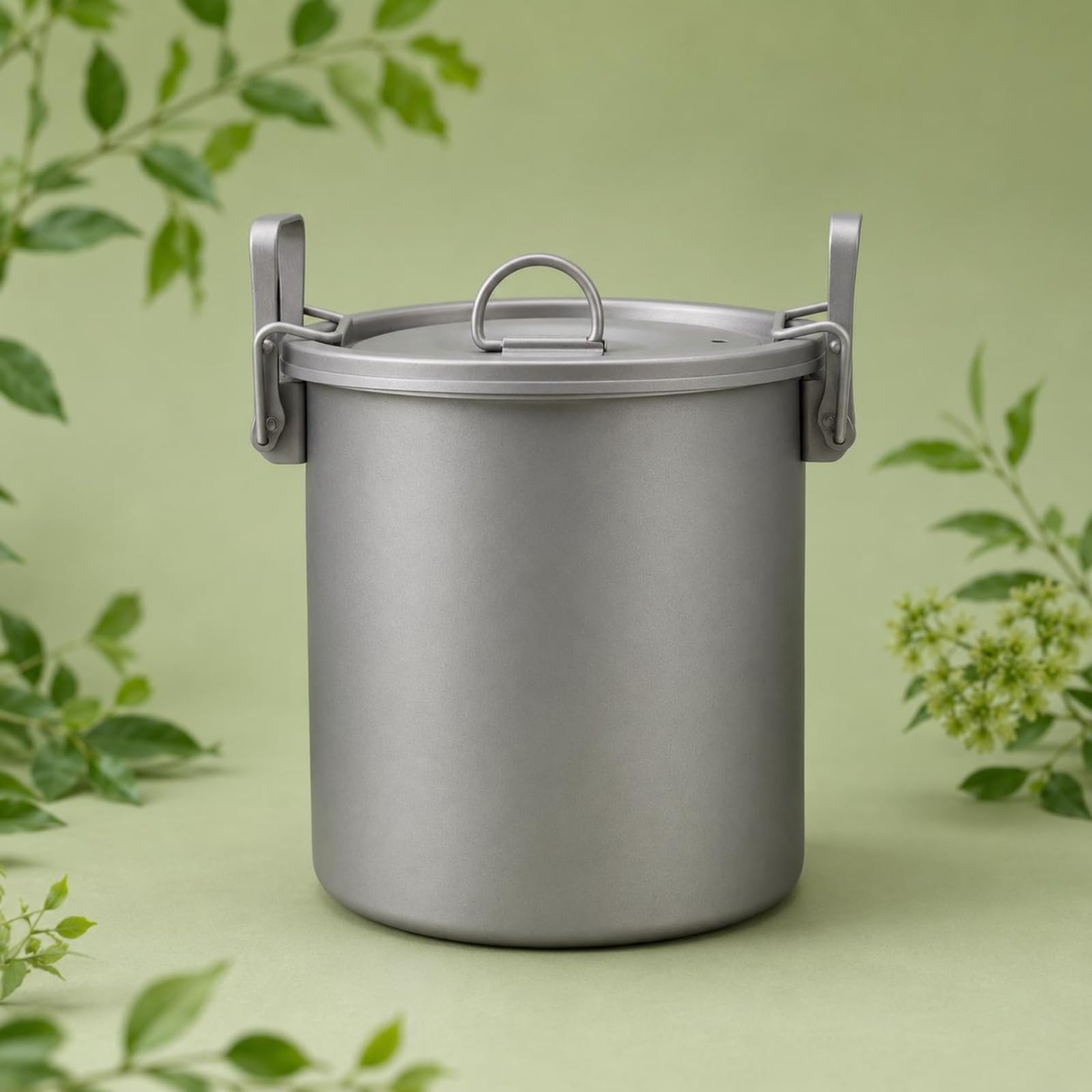 Dampfgar-Topf Multifunktional ium-Dämpfertopf mit Deckel Camping-Kochtopf