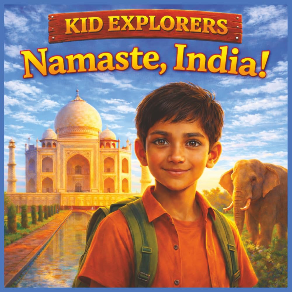 Kid Explorers: Namaste, India!: A Cultural Adventure Through India’s Landmarks, Traditions, Wildlife, and Daily Life