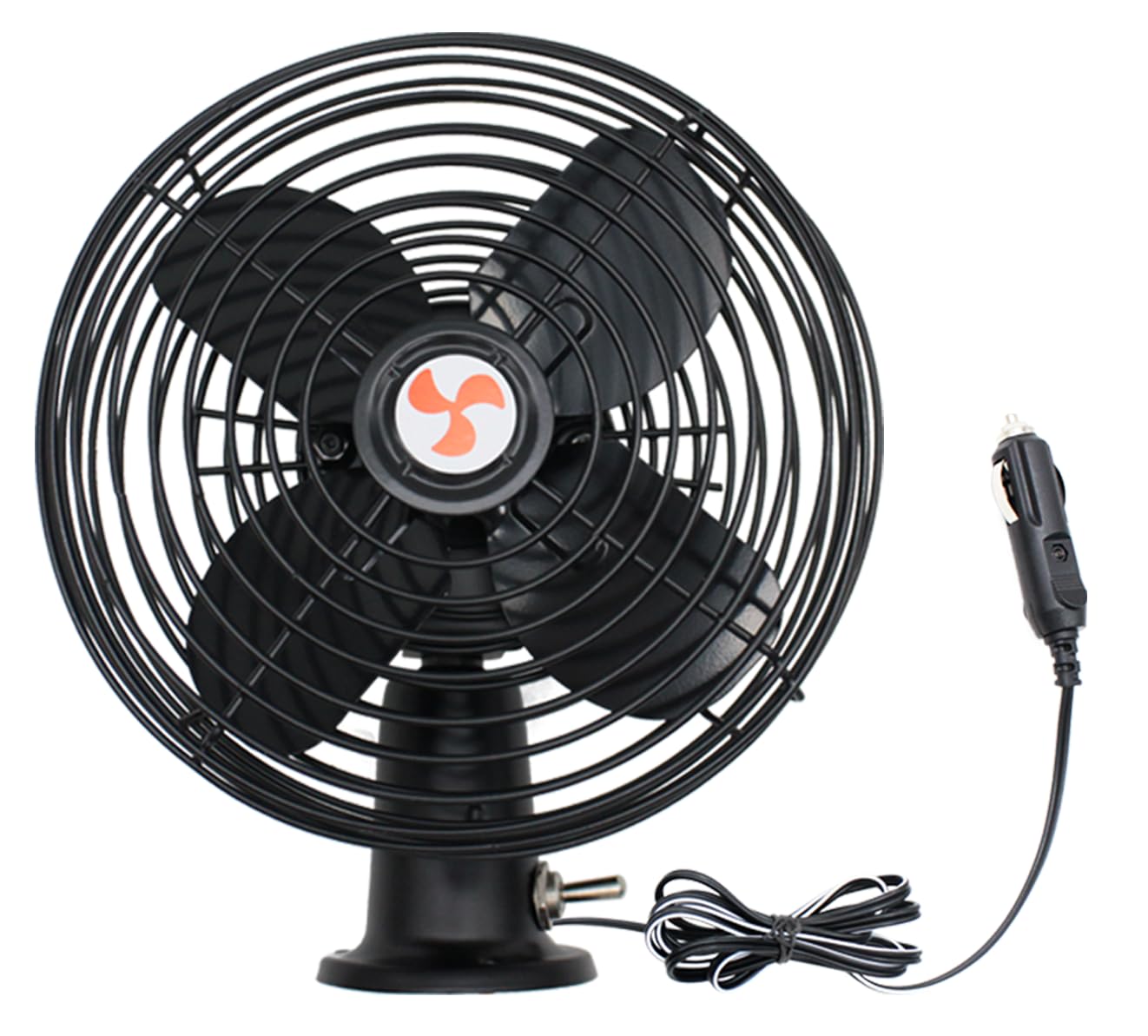 YQSIYU 12V RV Cooling Fan with 2 Speed Switch,Car Truck RV Fans Heavy Duty 12V,6 Inch Truck Fans that Blow Cold Air,Suitable for All Vehicles.Cord