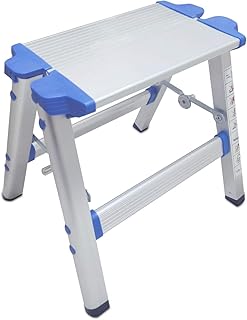 Folding Step Stool Small Foldable Step Stool One Step Ladder with 330 lb Large Loading Capacity for Kitchen, Bathroom, Closet, Garage, Garden