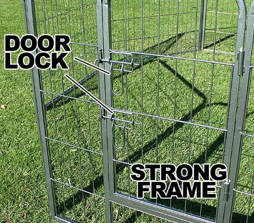 New MTN Gearsmith 40" Heavy Duty Dog Indoor/Outdoor Deluxe Metal Fence/Exercise Pan Playpen