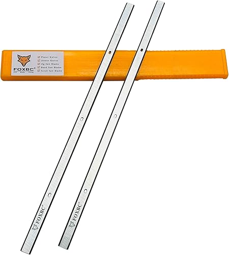 FOXBC Cuchillas cepilladoras de 13 pulgadas para cepilladoras Delta 22-580 22-555, repuesto 22-549 - Juego de 2