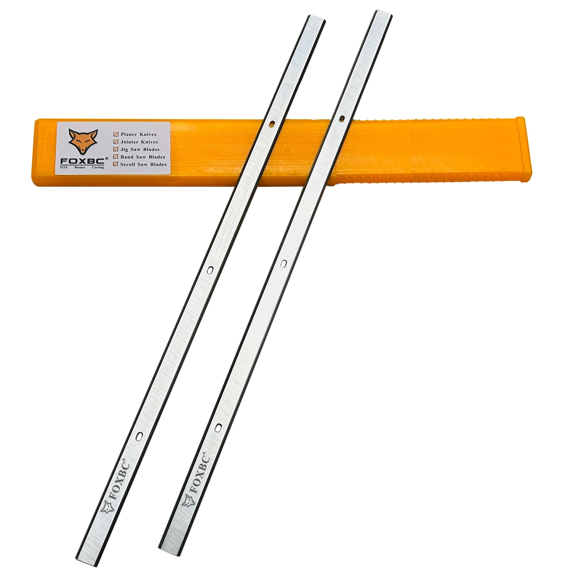FOXBC 13 Inch Planer Blades for Delta 22-580 22-555 Planer, Replace 22-549 - Set of 2