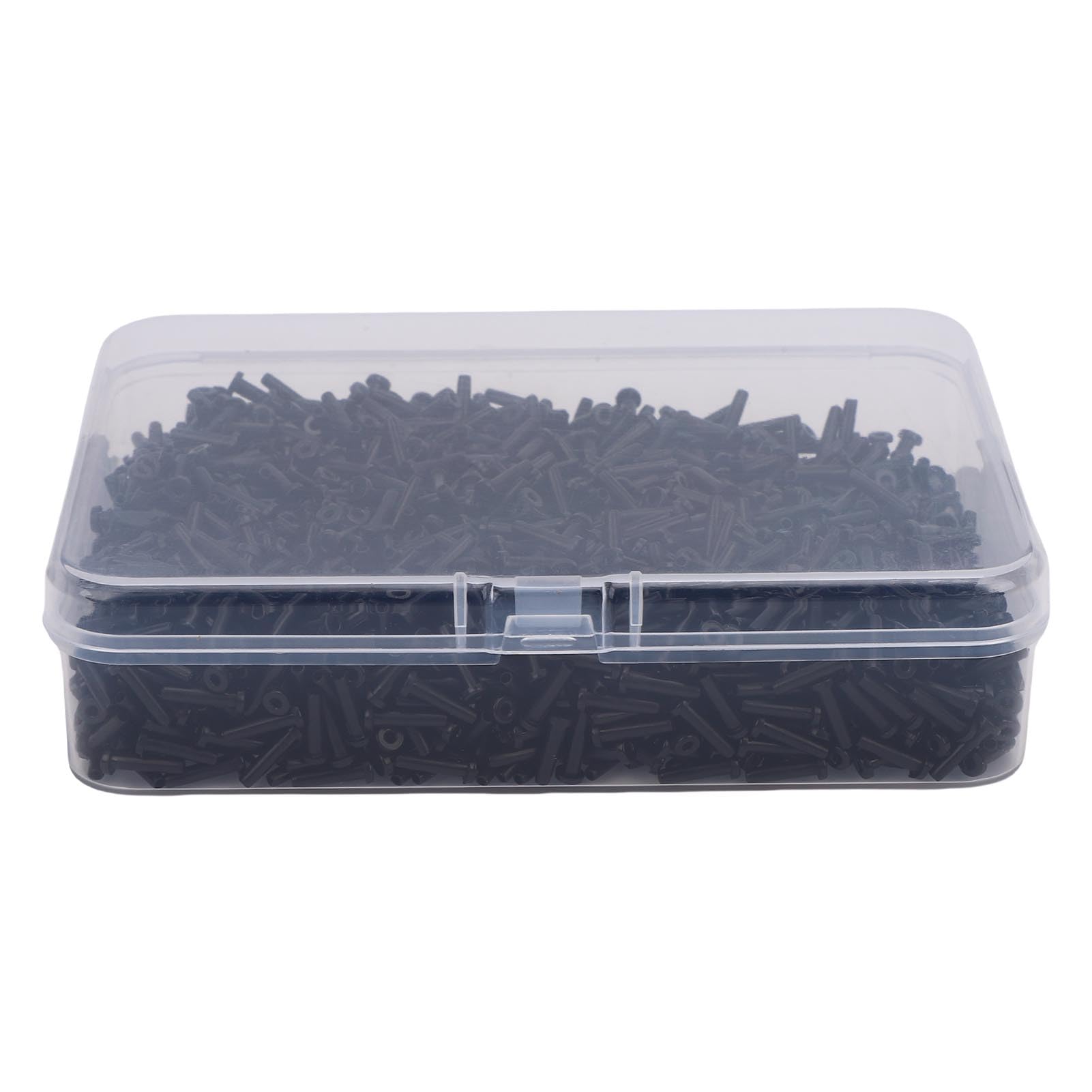 Generic Épaisseur en Nylon Vigoureuse de Chapeau du Matériel 2.1x8.3mm 0.8mm D'oeillets de Raquette de Badminton de Réduction de Bruit