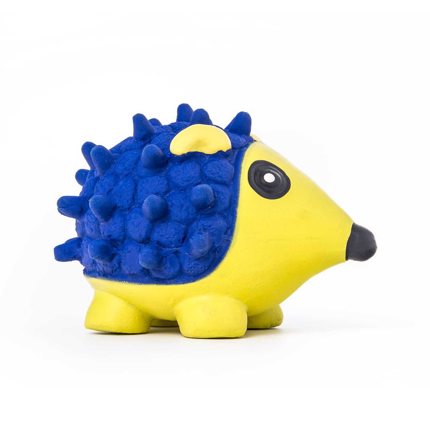 Squeaky Dog Toys Durable Soft Latex Rubber Teething Chewing Interactive Fetch Play Squeak Puppy Toys with Funny Animal Shape for Puppy Small Medium Dog (Small)