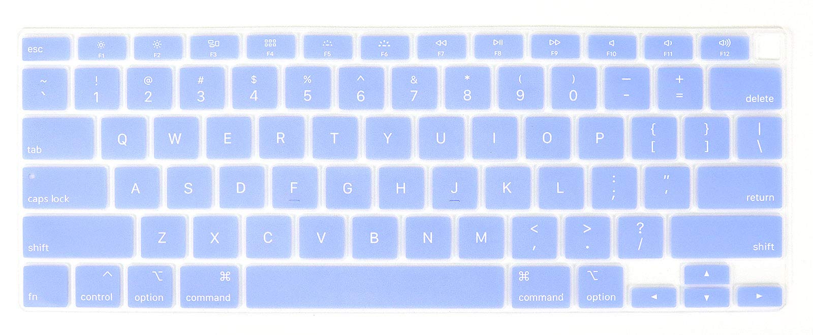 Se7enline Compatible with MacBook Air New 2018/2019/2020/2021/2022/2023/2024 Keyboard Cover 13 inch Soft Protector Compatible with MacBook Air 13-Inch