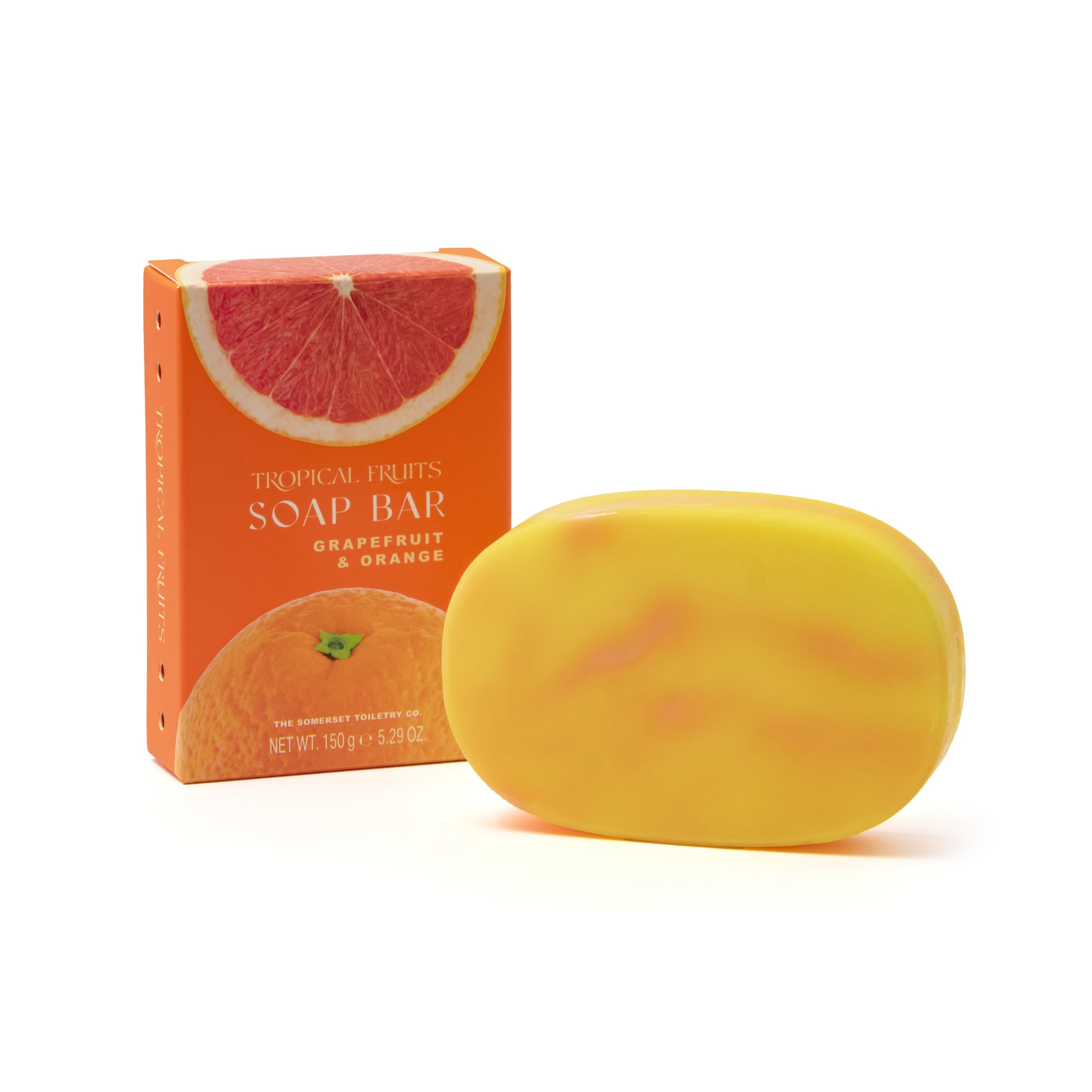 Tropical Fruits Grapefruit and Orange Glycerine Soap 150g, 150 g (Pack of 1)