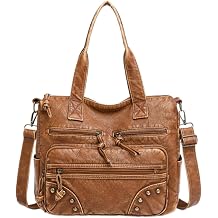 Hobo Handbag and Purses for Women,Top Handle Satchel Purse Tote Shoulder Bags Faux Leather for Ladies