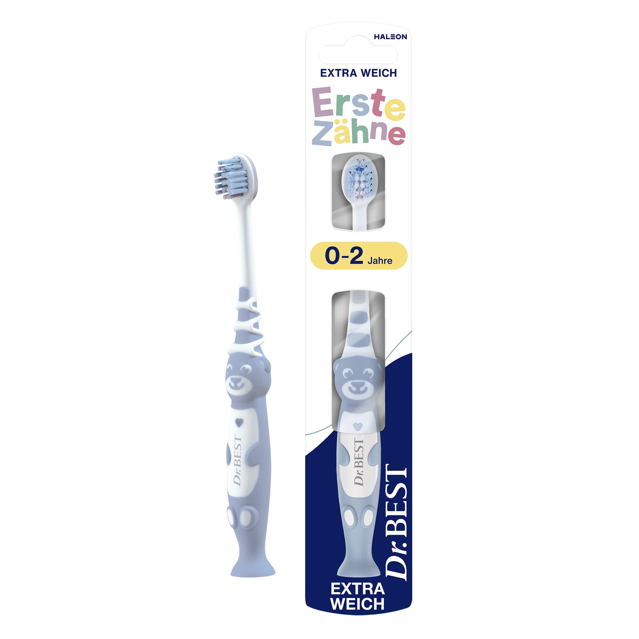 Dr.BEST Erste Zähne Zahnbürste, Weich (1 Stück), ab dem ersten Zahn, Farbe kann nicht ausgewählt werden