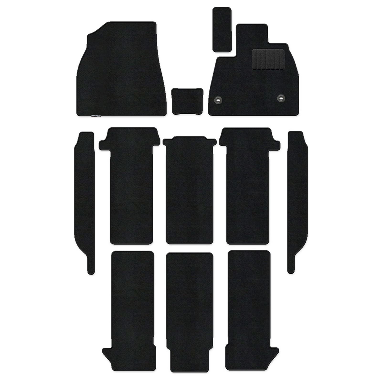 ノア・ヴォクシー90 ハイブリッド7人 小型コンソール フロアマット