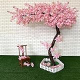 Árbol de Flor de Cerezo Artificial con Ramas Densas – Sakura Rosa de Seda para Crear Ambientes Románticos en Hogares, Bodas o Fiestas(2.5 * 2.5m)