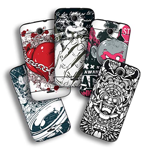 atFoliX Designfolie kompatibel mit Wiko Darkmoon, wähle Dein Lieblings-Design aus, Skin Aufkleber (Verschiedene Designs)
