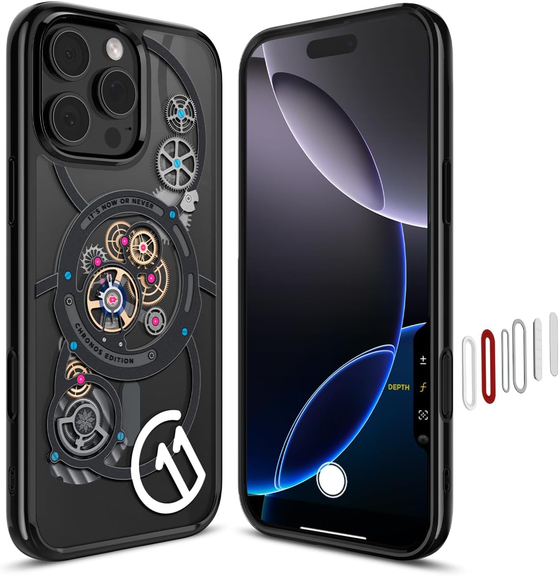 Spigen iPhone 17 Pro hoesje Ultra Hybrid MagFit [c11 Edition] [3D