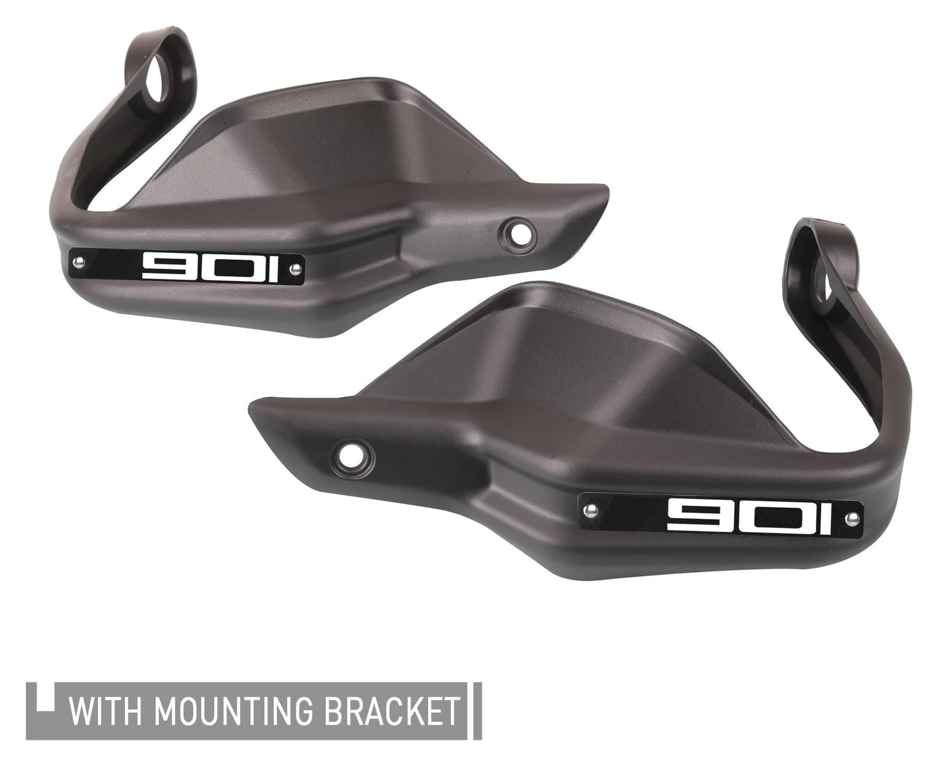 Motorrad Handschutz Für H&usqvarna Für NORDEN 901 2022-2023 Gewidmet Hand Schutz Motorrad Handprotektoren Lenker Wachen Windschutzscheibe(Schwarz)