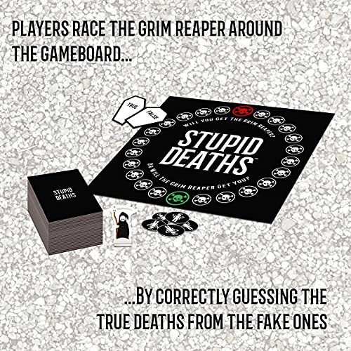 University Games | Stupid Deaths The Party Game, For Adults & Teens Ages 12 & Up (01404) #TOP3