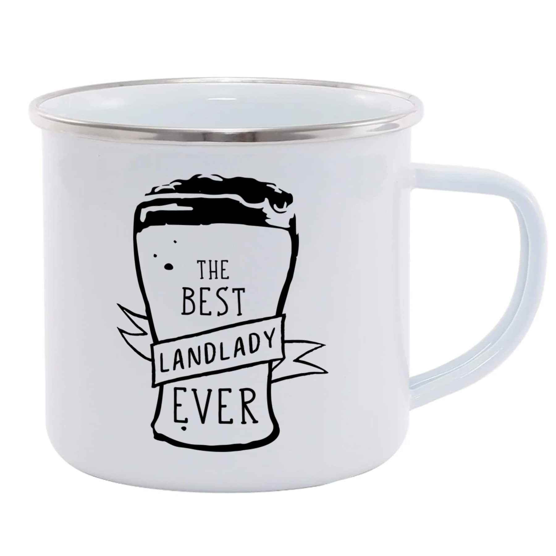 Hippowarehouse The Best Landlady Ever Printed Mug Various Colour Options Ceramic Cup Kitchenware 11oz