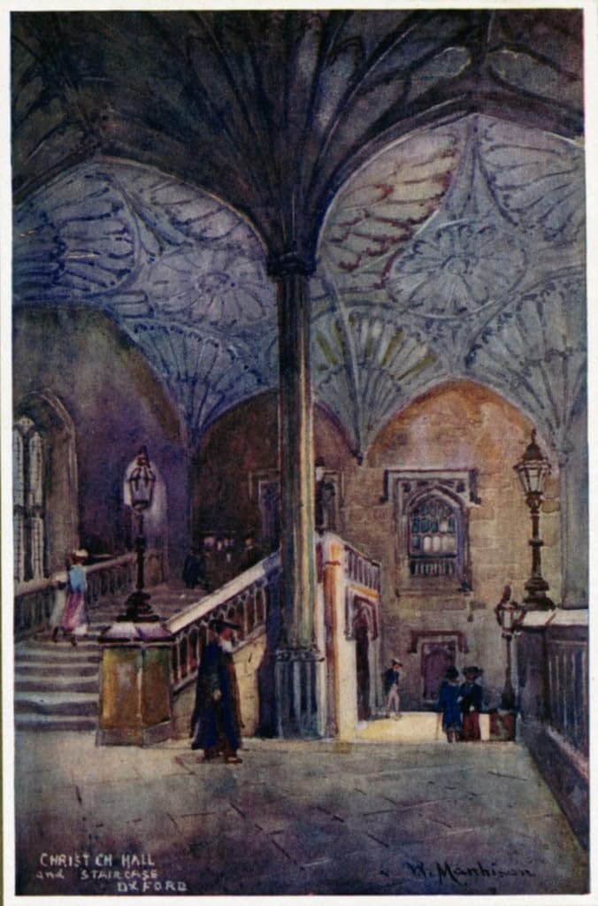 Toile Christ Church Hall William Matthison affiche d'art 60x90 - 5
