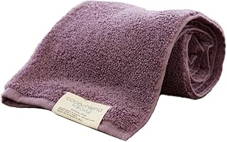 タオル スリムバスタオル 【吸水性・速乾性にすぐれた中空糸使用】 バスタオル 「ココチエナ カラユイ」 34×120cm ダークパープル スイッチパイル 高吸水 中空糸使用 中厚 cocochiena karayui 吸水 綿100% お肌にやさしい ふんわり 軽い ボリューム感 たおる 無地 シンプル