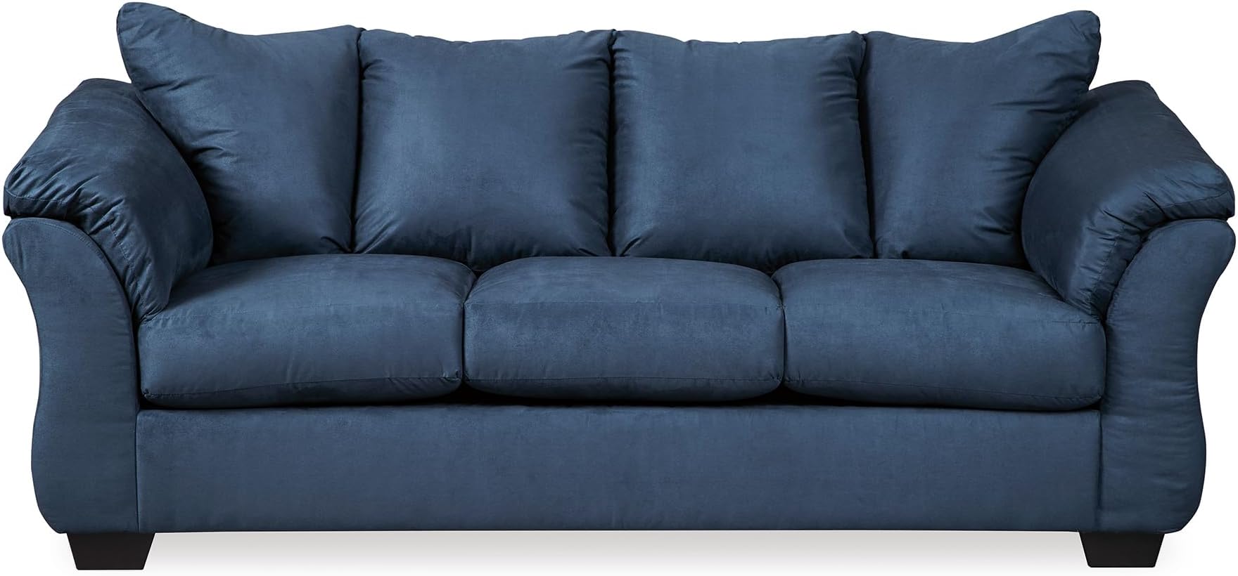Signature Design by Ashley Darcy Casual Plush Sofa, Dark Blue