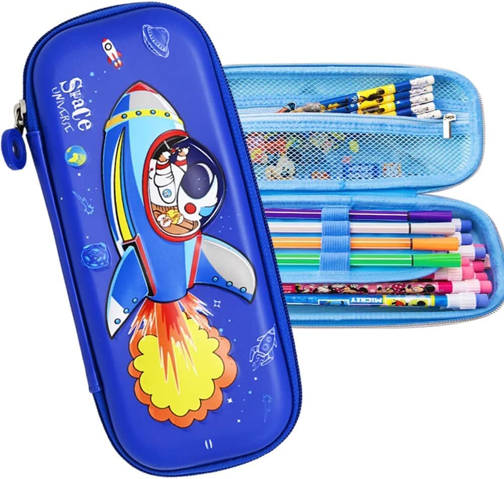 Royal Hub Space Theme Pencil Case - Multipurpose Zipper Pencil Case Pouch, Stationary Organizer for Kids, 3D Hardtop Eva Canvas Zipper Pencil Case, Return Gifts for Kids (B0BM9H59HM) Amazon Price History, Amazon Price Tracker