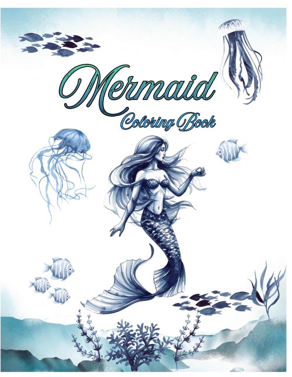 Mermaid Coloring Book