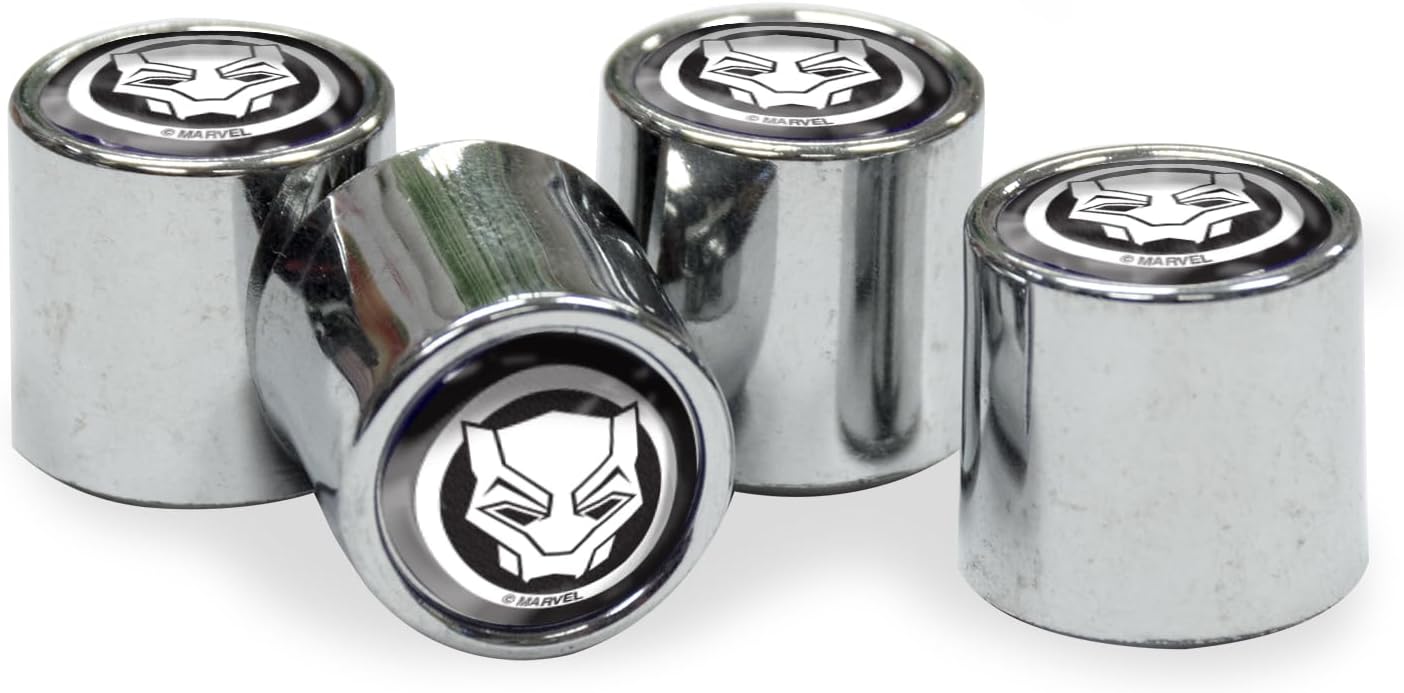 WinCraft Valve Stem Caps Marvel Black Panther