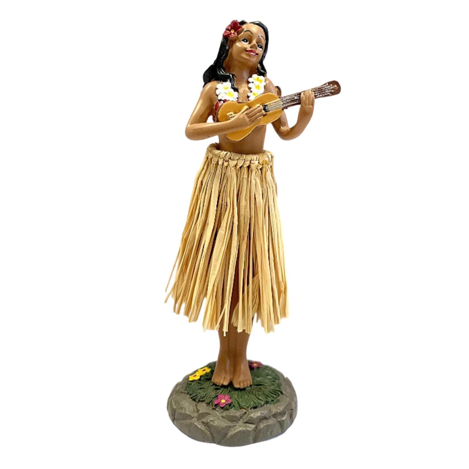 Ballerina Hawaiana per Cruscotto Auto Interni Figura Decorativa Console Centrale