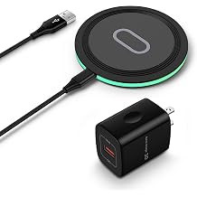 Wireless Charger Fast Charging Pad Compatible Motorola Edge/Razr Ultra/Moto G Stylus 2026/Edge 70 Pro+/Razr 70 Ultra/Edge 70 Pro,15W Wireless Phone Charger Android Charging Station Mat with Adapter