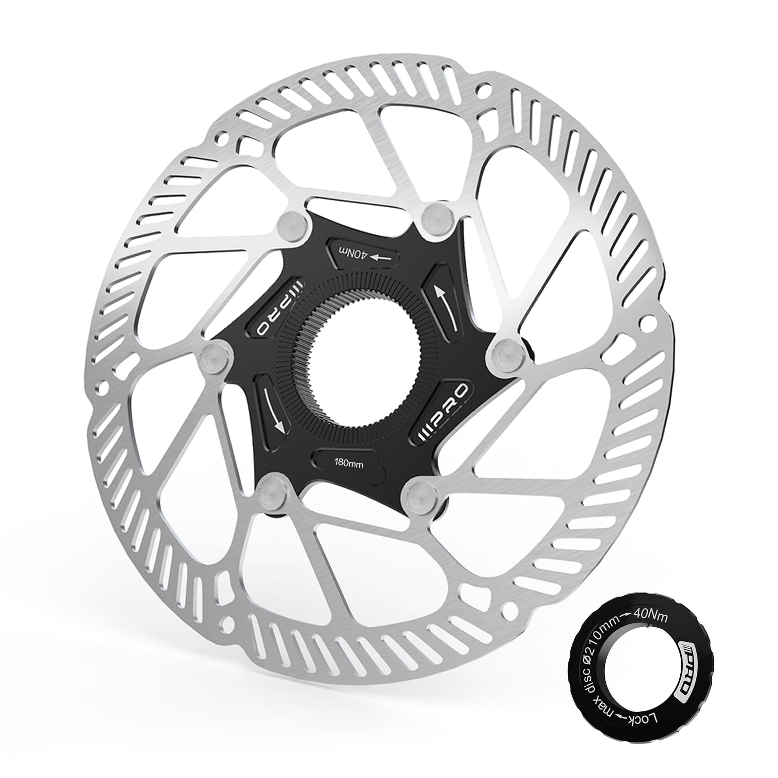 RACEDUEL IIIPRO A2 Bike Centerlock Disc Brake Rotor 140mm/160mm/180mm/203mm