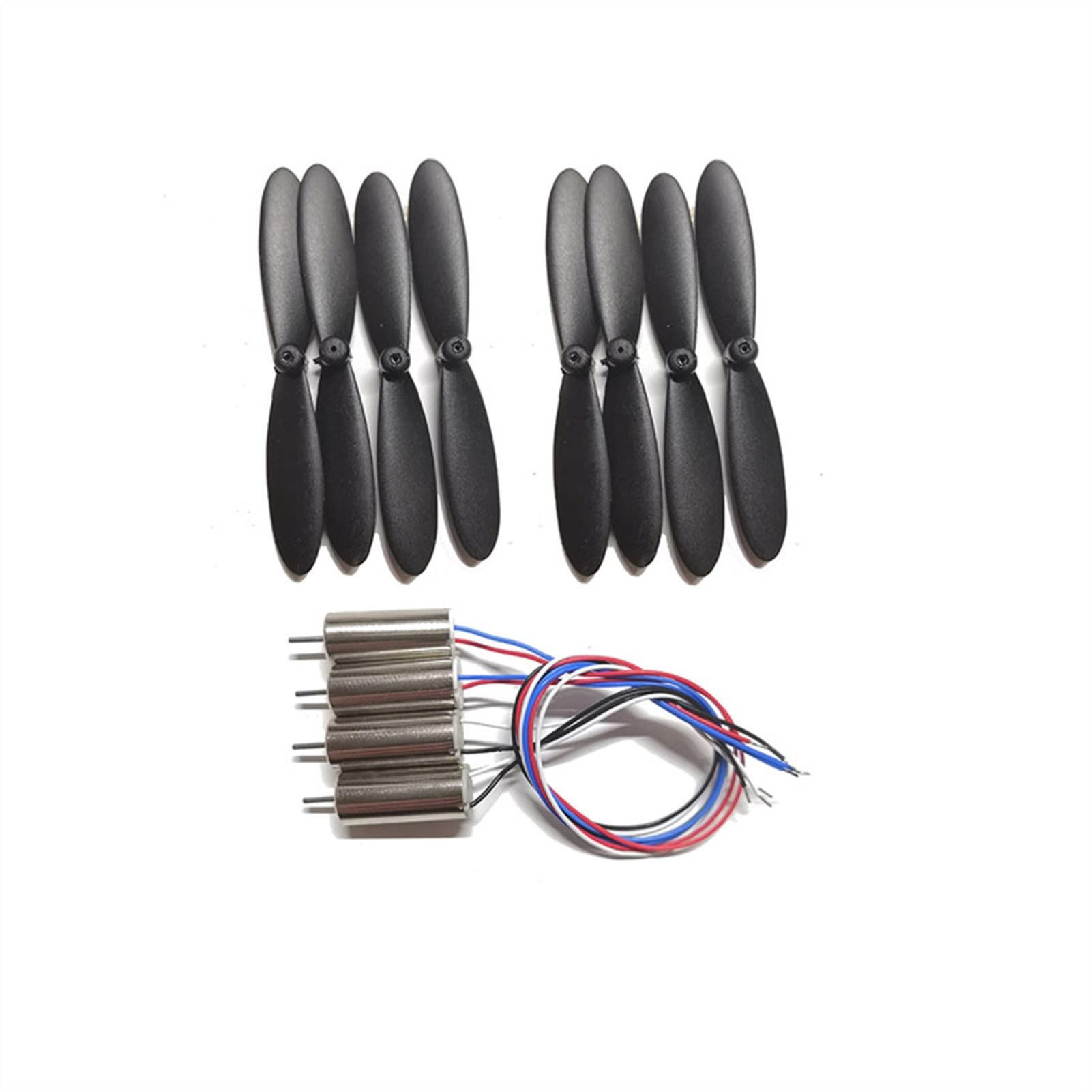 Piezas de Repuesto RC - para LSRC LS-Mini Quadcopter RC Drone Repuestos Brazo Motor Motores Hélices Guardia Drone FPV (Color: F) (Color : A)
